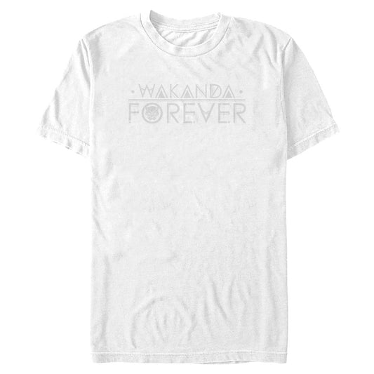 Men's Marvel Black Panther Wakanda Forever Straight Wakanda T-Shirt